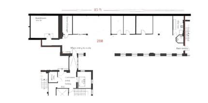248-264 The Esplanade, Toronto, ON à louer Plan d’étage- Image 1 de 1
