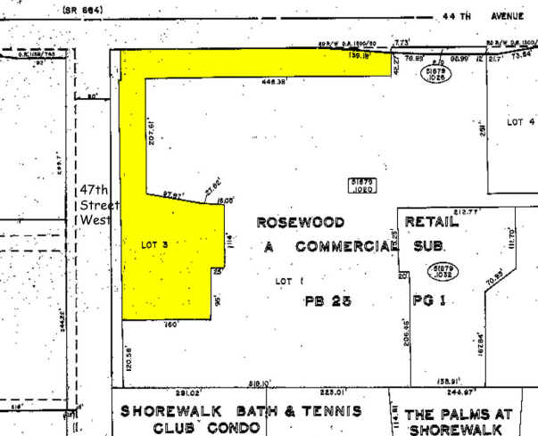 4502 Cortez Rd W, Bradenton, FL à louer - Plan cadastral - Image 2 de 79