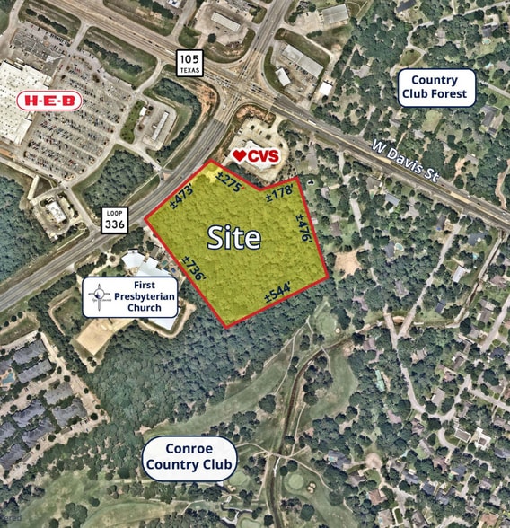 North Loop 336, Conroe, TX à vendre - Photo du bâtiment - Image 3 de 4