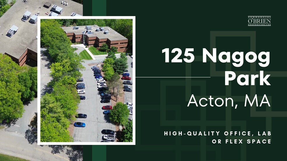 125 Nagog Park, Acton, MA à louer - Vidéo sur l’inscription commerciale - Image 2 de 10