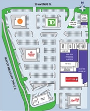 2045 Mayor Magrath Dr S, Lethbridge, AB à louer Plan de site- Image 1 de 1