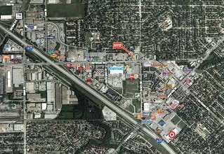 1425 W Northwest Hwy, Garland, TX - Aérien  Vue de la carte