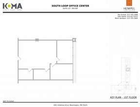 2001 Killebrew Dr, Bloomington, MN for lease Floor Plan- Image 1 of 1