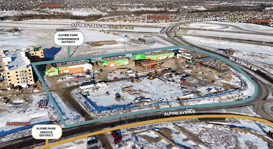 98 Alpine Av SW, Calgary, AB for lease Aerial- Image 1 of 1