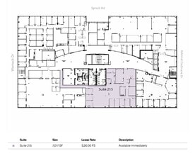 185 Admiral Cochrane Dr, Annapolis, MD à louer Plan d’étage- Image 1 de 1