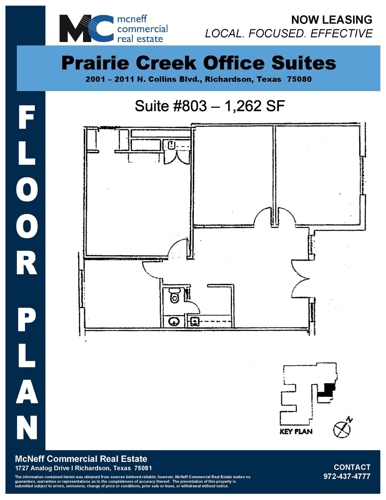 2001-2011 N Collins Blvd, Richardson, TX for lease Floor Plan- Image 1 of 1