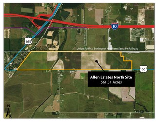 Plus de détails pour 20368 US 90, Iowa, LA - Terrain à vendre