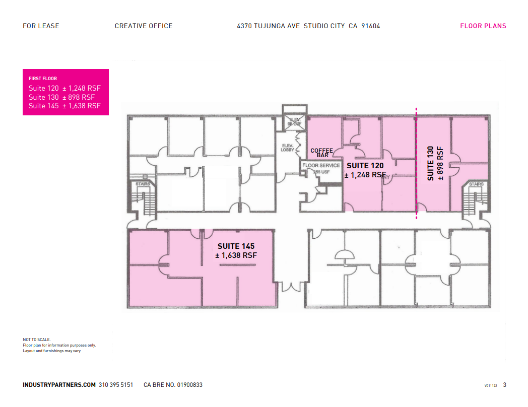 4370 Tujunga Ave, Studio City, CA for lease Floor Plan- Image 1 of 1