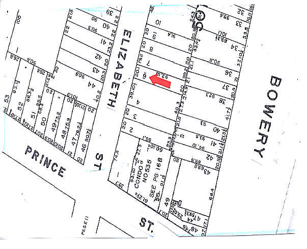 236 Elizabeth St, New York, NY à vendre - Plan cadastral - Image 2 de 4