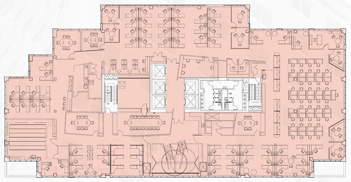 671 N Glebe Rd, Arlington, VA à louer Plan d’étage- Image 1 de 1