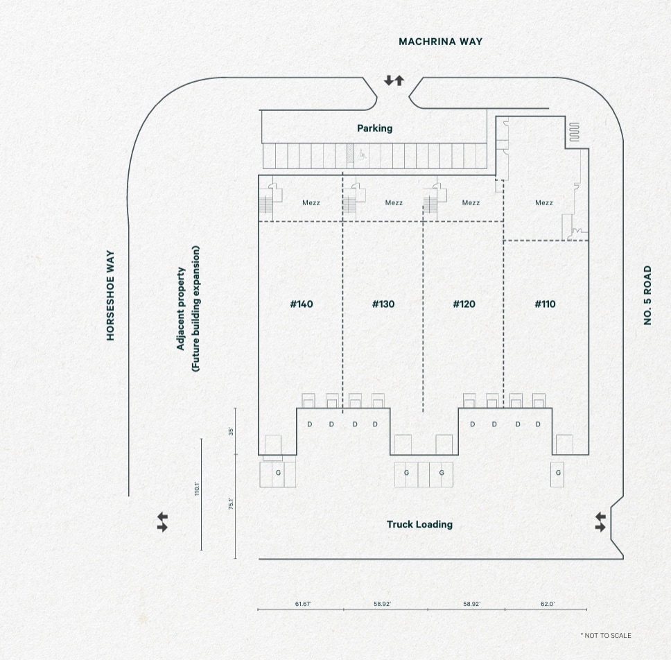 11928 Machrina Way, Richmond, BC for lease Floor Plan- Image 1 of 1