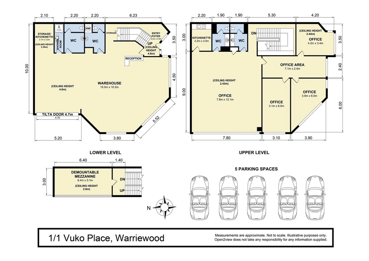 1 Vuko Pl, Warriewood, NSW 2102 - Unit 1 - - Floor Plan - Image 2 of 4
