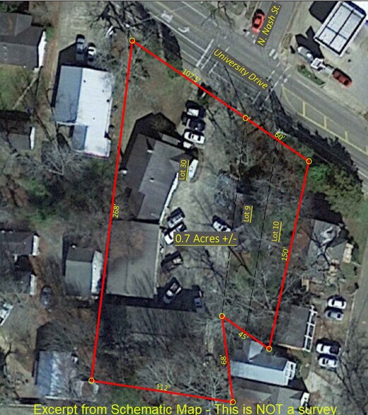 522 & 524 University Dr, Starkville, MS à vendre - Photo du bâtiment - Image 3 de 24