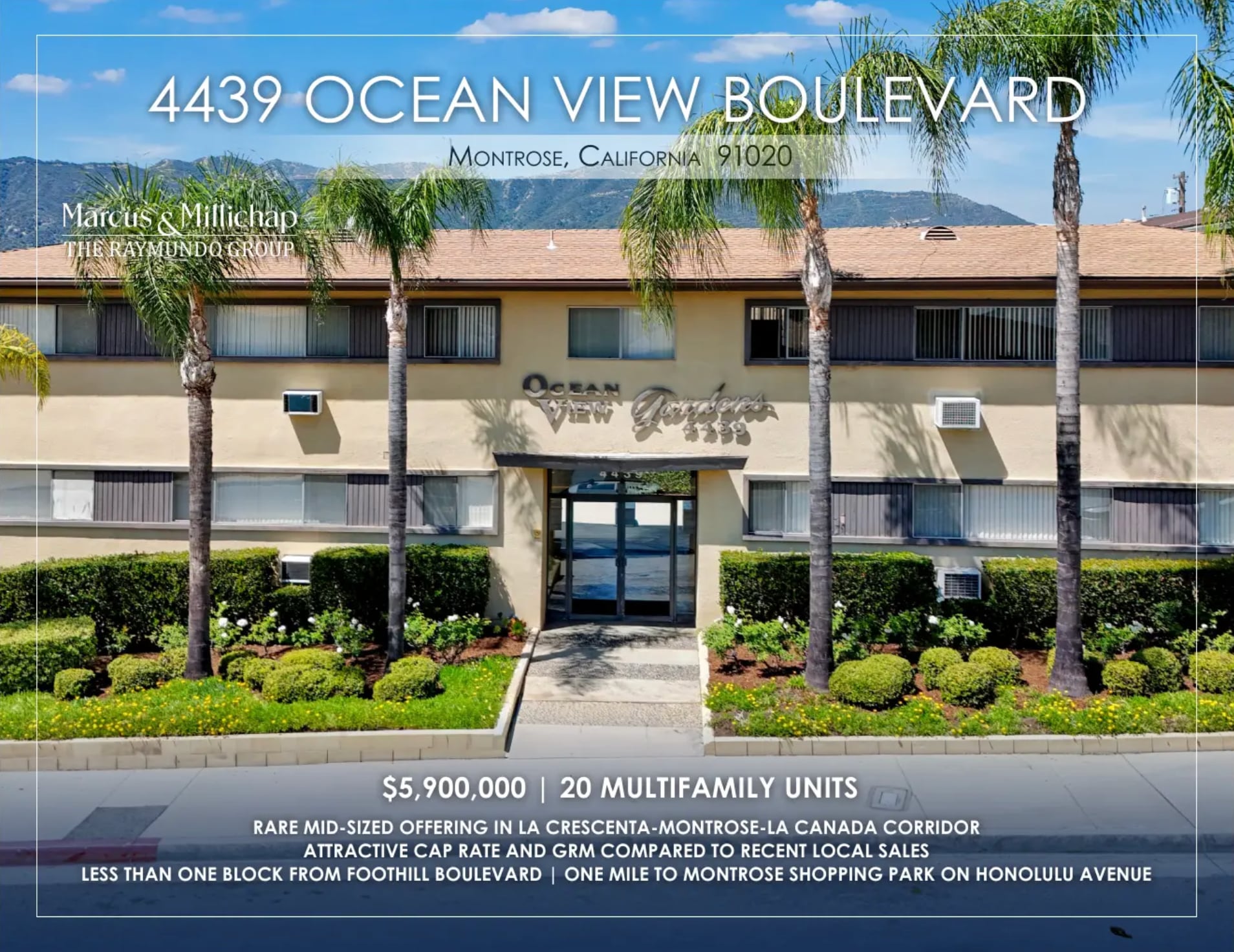 4439 Ocean View Blvd, Montrose, CA à vendre Photo principale- Image 1 de 23