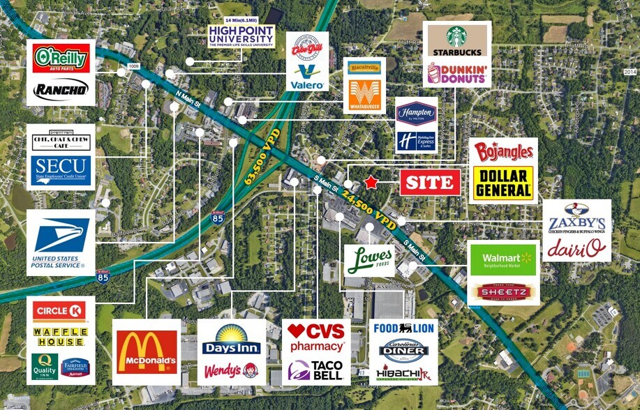 Main St at Rand Blvd portefeuille de 4 propriétés à vendre sur LoopNet.ca - Photo du bâtiment - Image 1 de 3