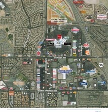 1601 W Warm Springs Rd, Henderson, NV - Aérien Vue de la carte
