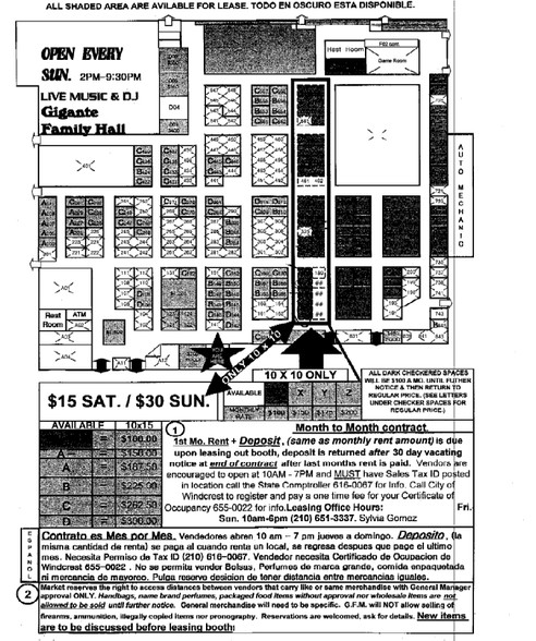 7702 N IH 35, San Antonio, TX à vendre - Plan d’étage - Image 1 de 1