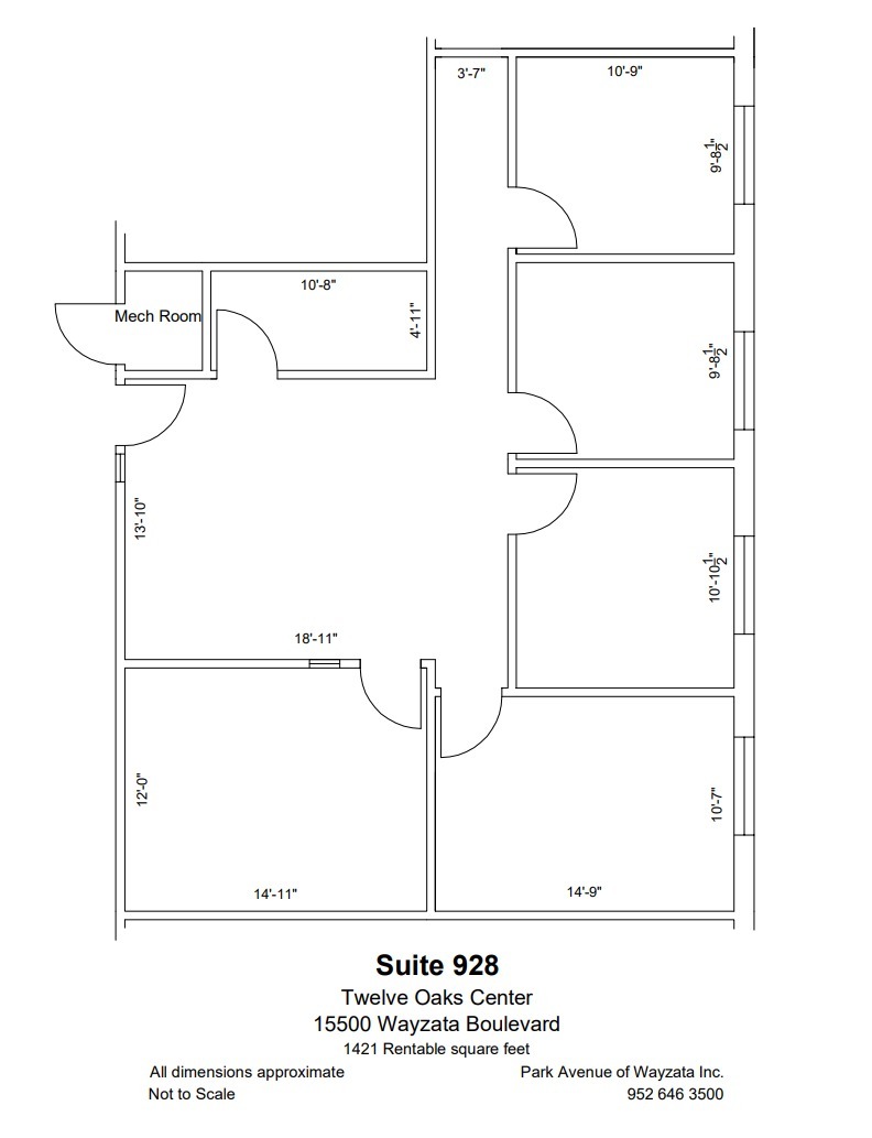 600 Twelve Oaks Center Dr, Wayzata, MN à louer Plan d  tage- Image 1 de 1