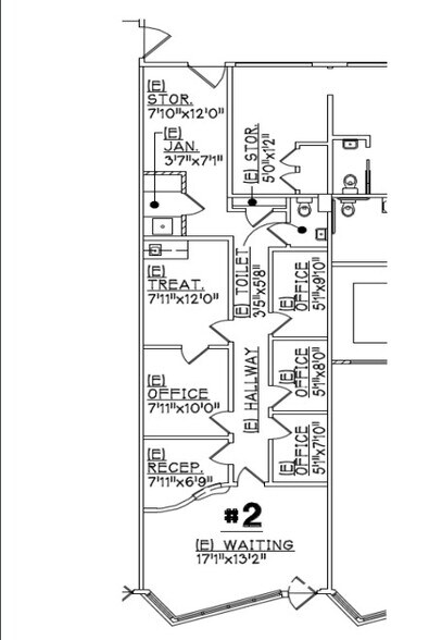 17751 Sherman Way, Reseda, CA à louer - Plan d  tage - Image 2 de 2