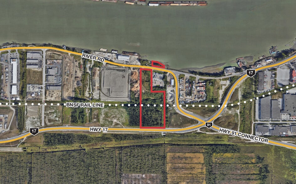 9538-9568 River Rd, Delta, BC for sale - Aerial - Image 3 of 4