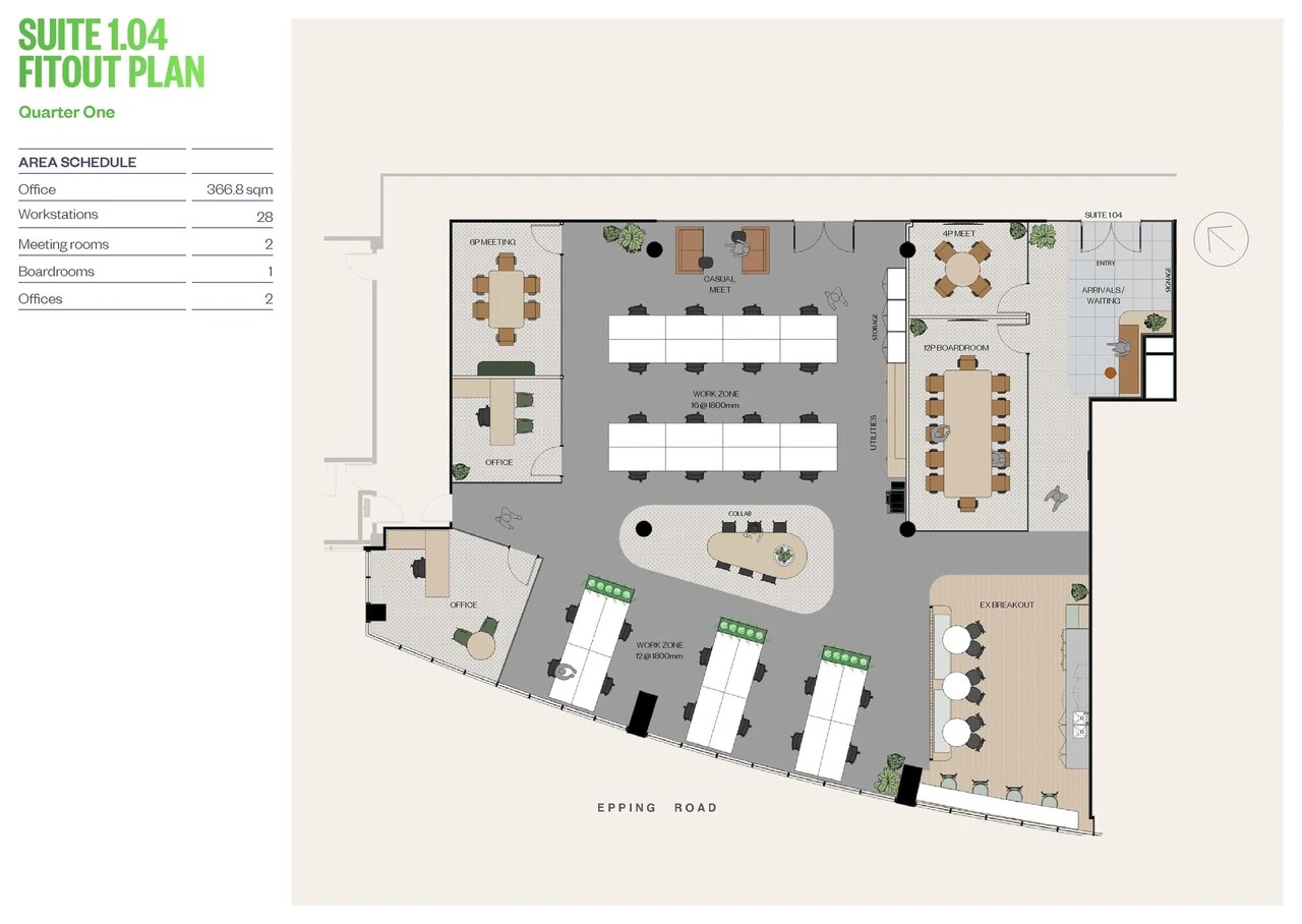 1 Epping Rd, NORTH RYDE for lease Floor Plan- Image 1 of 1