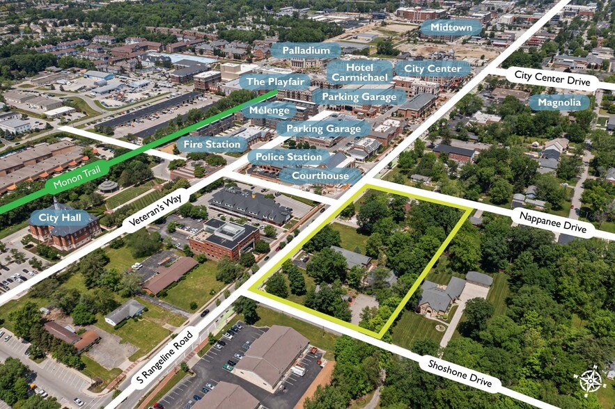 S Rangeline Rd, Carmel, IN for sale - Building Photo - Image 3 of 6