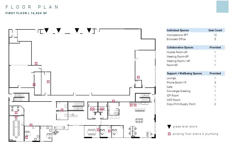 5919 Farnsworth Ct, Carlsbad, CA for lease Floor Plan- Image 1 of 2
