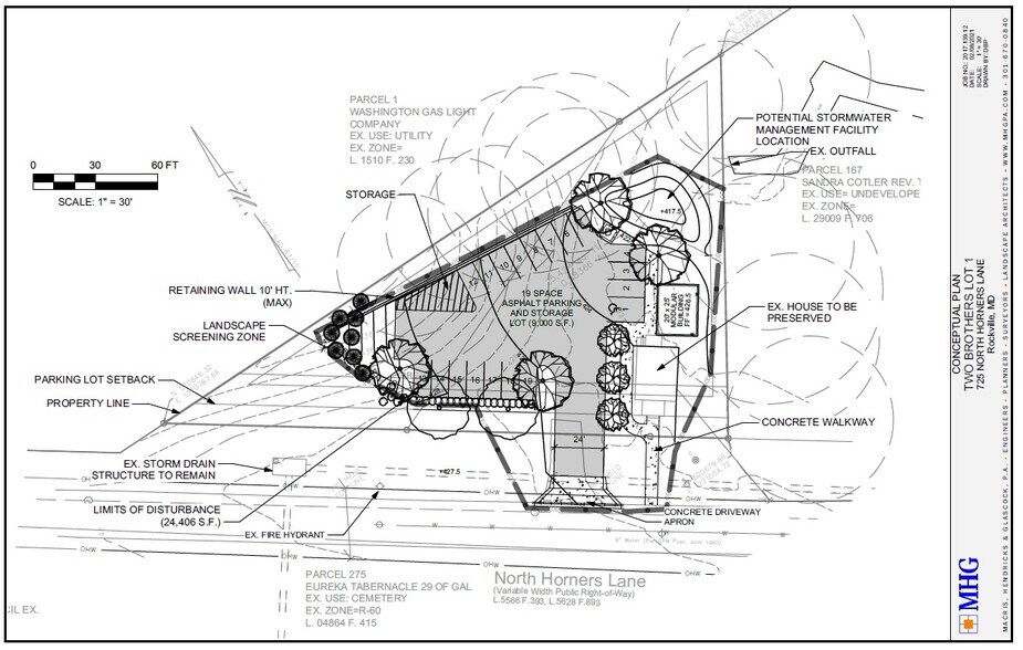 725 N Horners Ln, Rockville, MD à vendre - Photo du bâtiment - Image 1 de 1