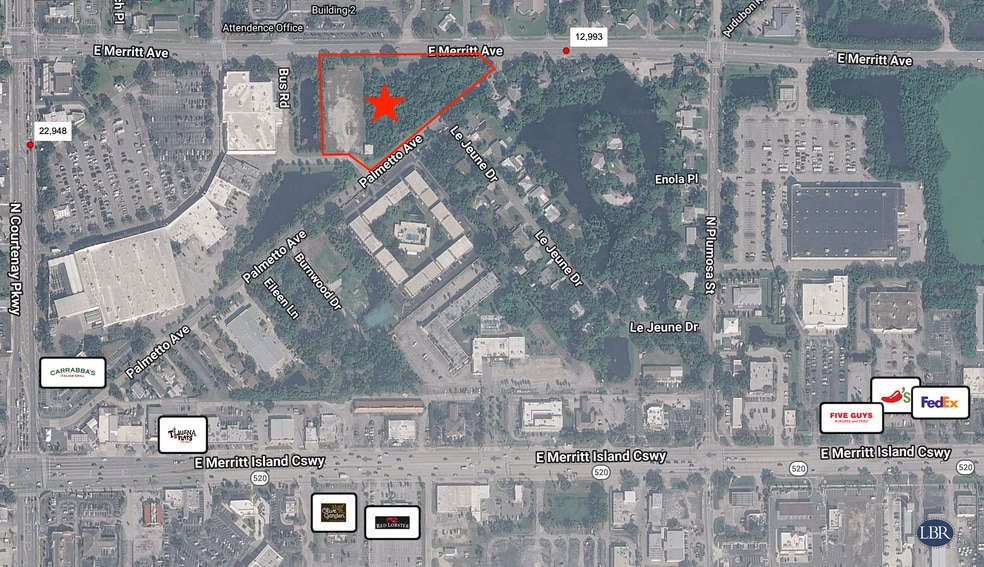 E Merritt Ave & Palmetto ave, Merritt Island, FL for sale - Building Photo - Image 2 of 2