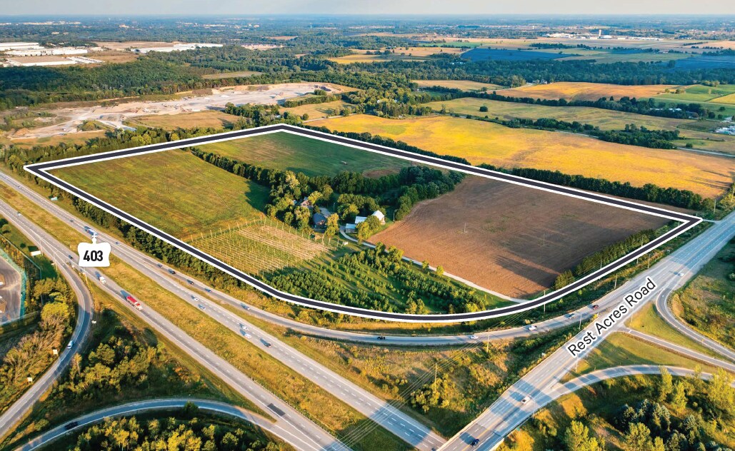 925 Rest Acres Rd, Brant, ON for sale Aerial- Image 1 of 2