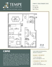 1400 E Southern Ave, Tempe, AZ for lease Floor Plan- Image 1 of 9
