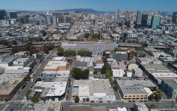 869 Bryant St, San Francisco, CA - Aerial  map view - Image1