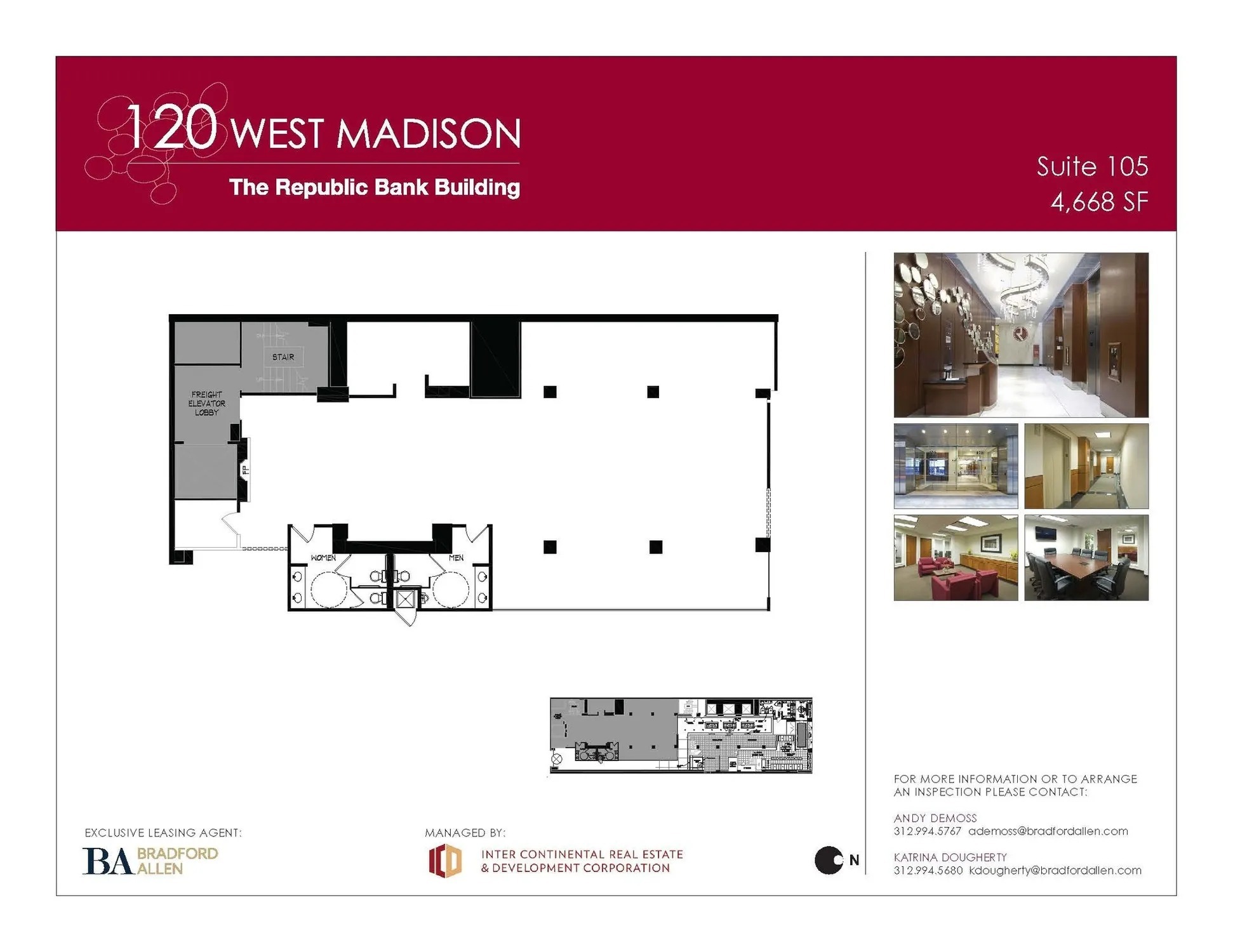 120 W Madison St, Chicago, IL à louer Plan d  tage- Image 1 de 1