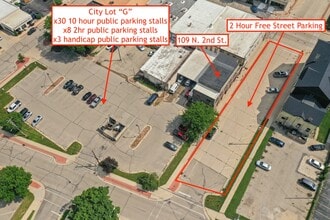109 N 2nd St, Whitewater, WI - AERIAL  map view - Image1