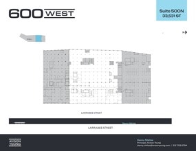 600 W Chicago Ave, Chicago, IL à louer Plan de site- Image 2 de 2