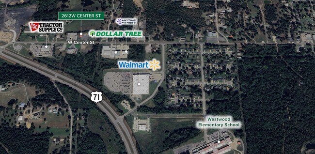 More details for 2612 W Center St, Greenwood, AR - Retail for Lease