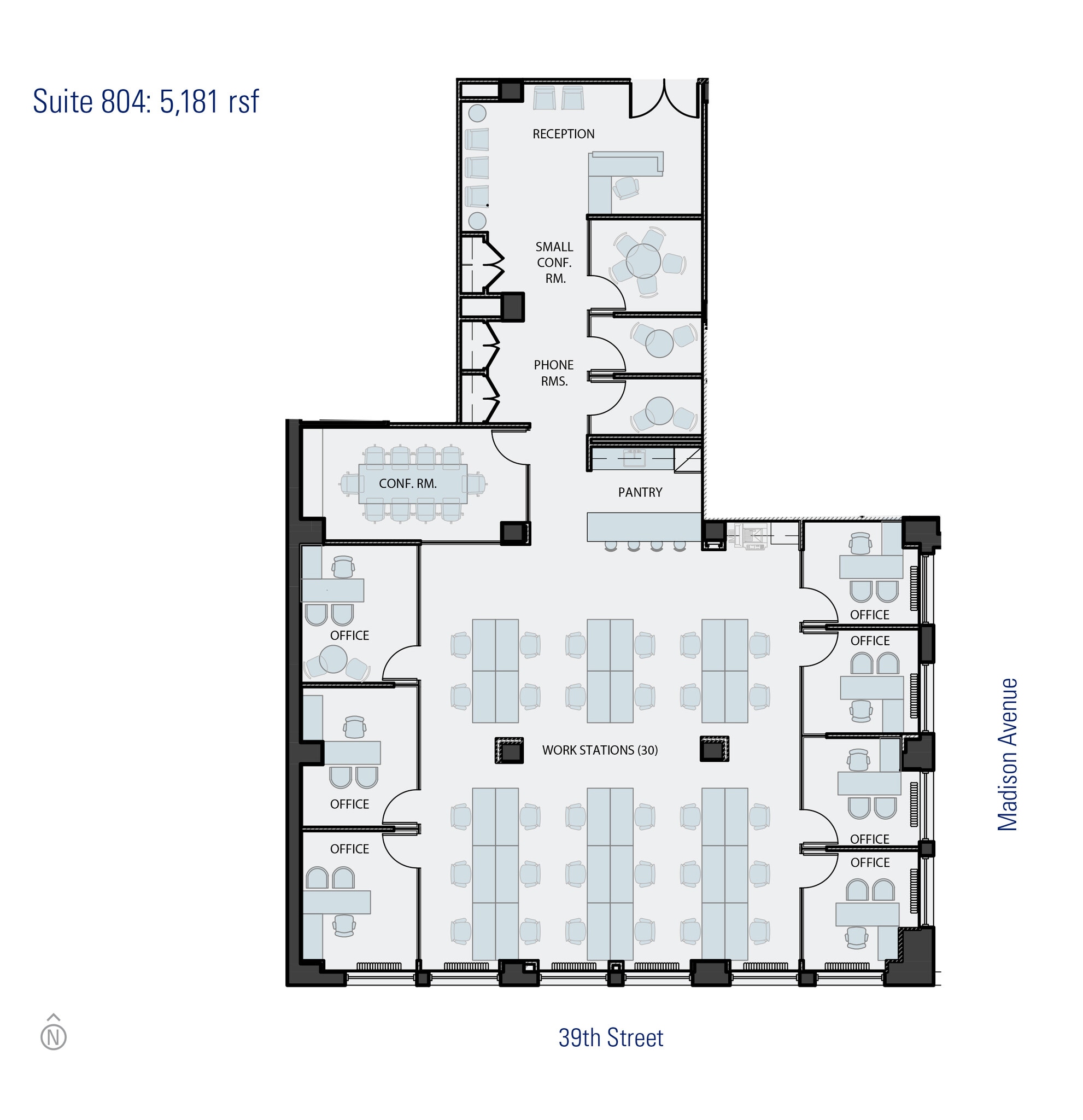 270 Madison Ave, New York, NY for lease Floor Plan- Image 1 of 3