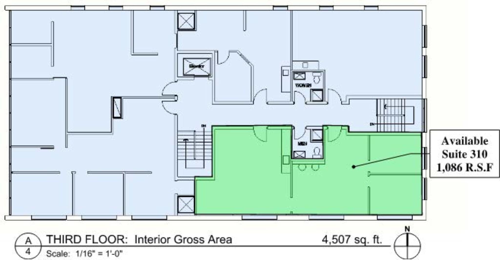 1060 Bannock St, Denver, CO à louer Plan de site- Image 1 de 1