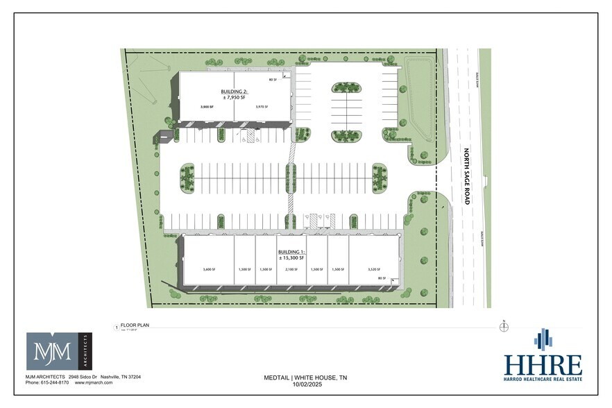 N Sage Rd, White House, TN à louer - Plan de site - Image 1 de 5
