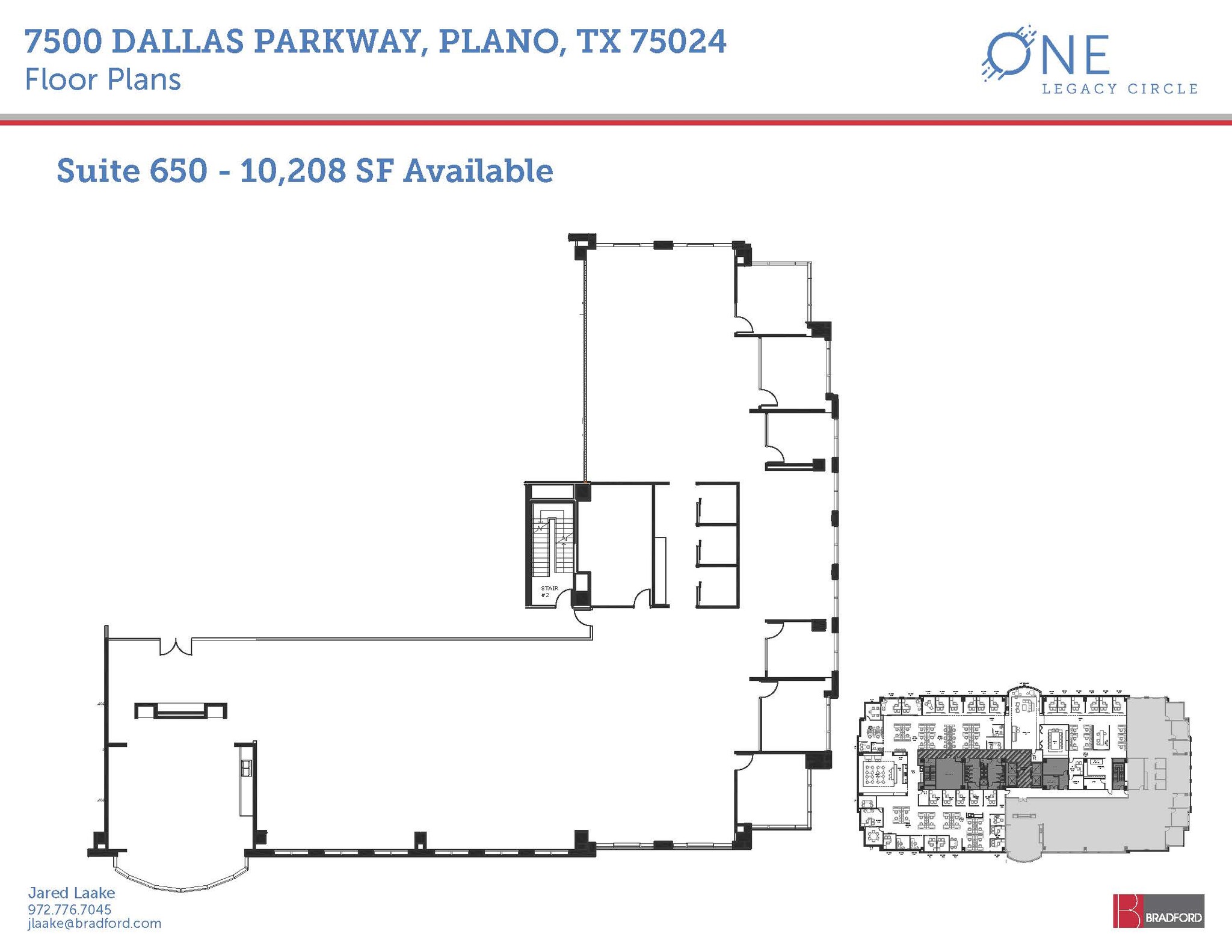 7500 Dallas Pky, Plano, TX à louer Plan d  tage- Image 1 de 1