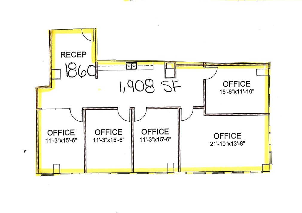 2600 N Central Ave, Phoenix, AZ for lease Interior Photo- Image 1 of 1