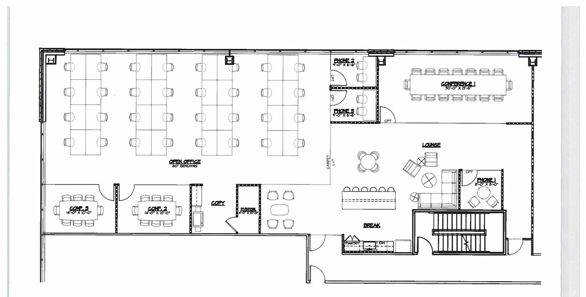 250 Fillmore St, Denver, CO for lease Floor Plan- Image 1 of 1