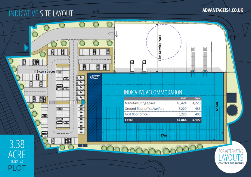 Innovation Dr, Wolverhampton à louer - Plan de site - Image 2 de 2