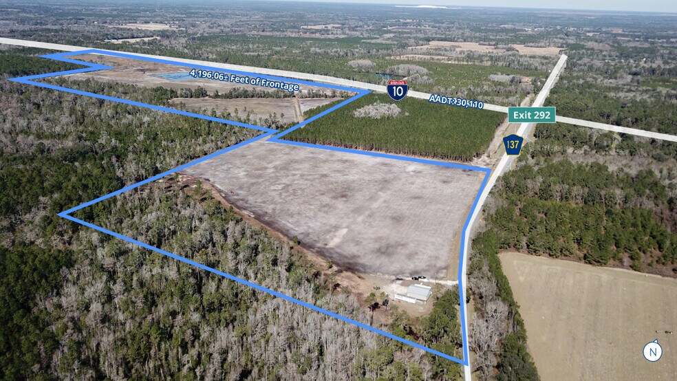 I-10 & CR 137 Interchange - 202 Acres, Wellborn, FL à vendre - Photo du bâtiment - Image 2 de 3