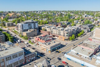 1431-1439 17 Ave SW, Calgary, AB - Aerial  map view