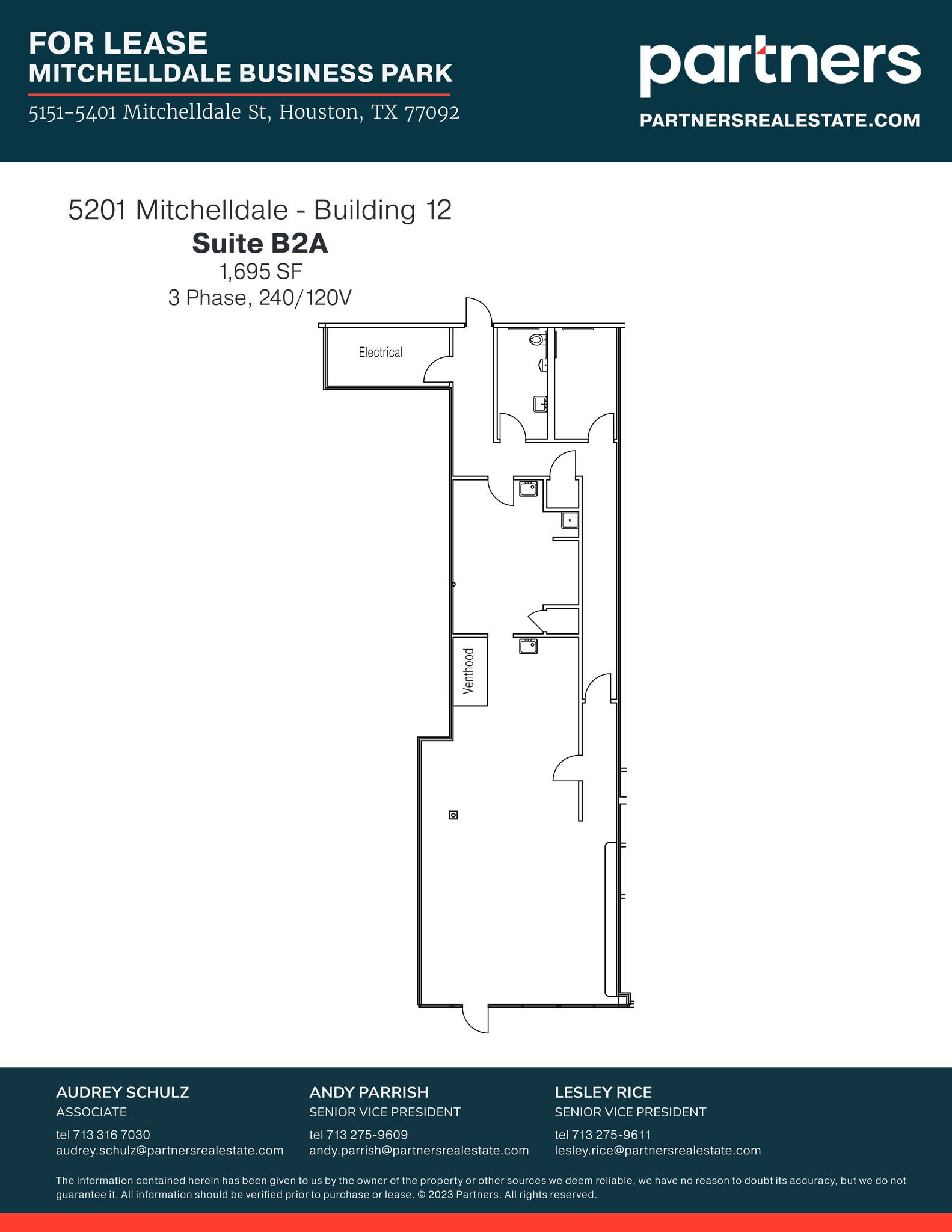 5151 Mitchelldale St, Houston, TX à louer Plan de site- Image 1 de 1