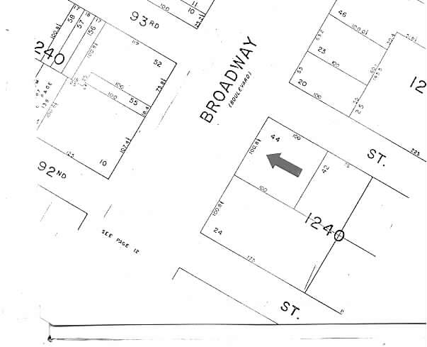 2490-2498 Broadway, New York, NY à louer - Plan cadastral - Image 3 de 4
