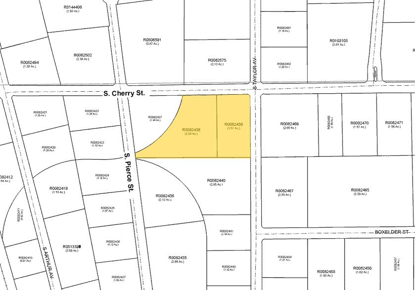 1558 Cherry St, Louisville, CO à vendre - Plan cadastral - Image 2 de 2