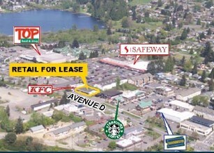 1205 Avenue D, Snohomish, WA - Aerial map view