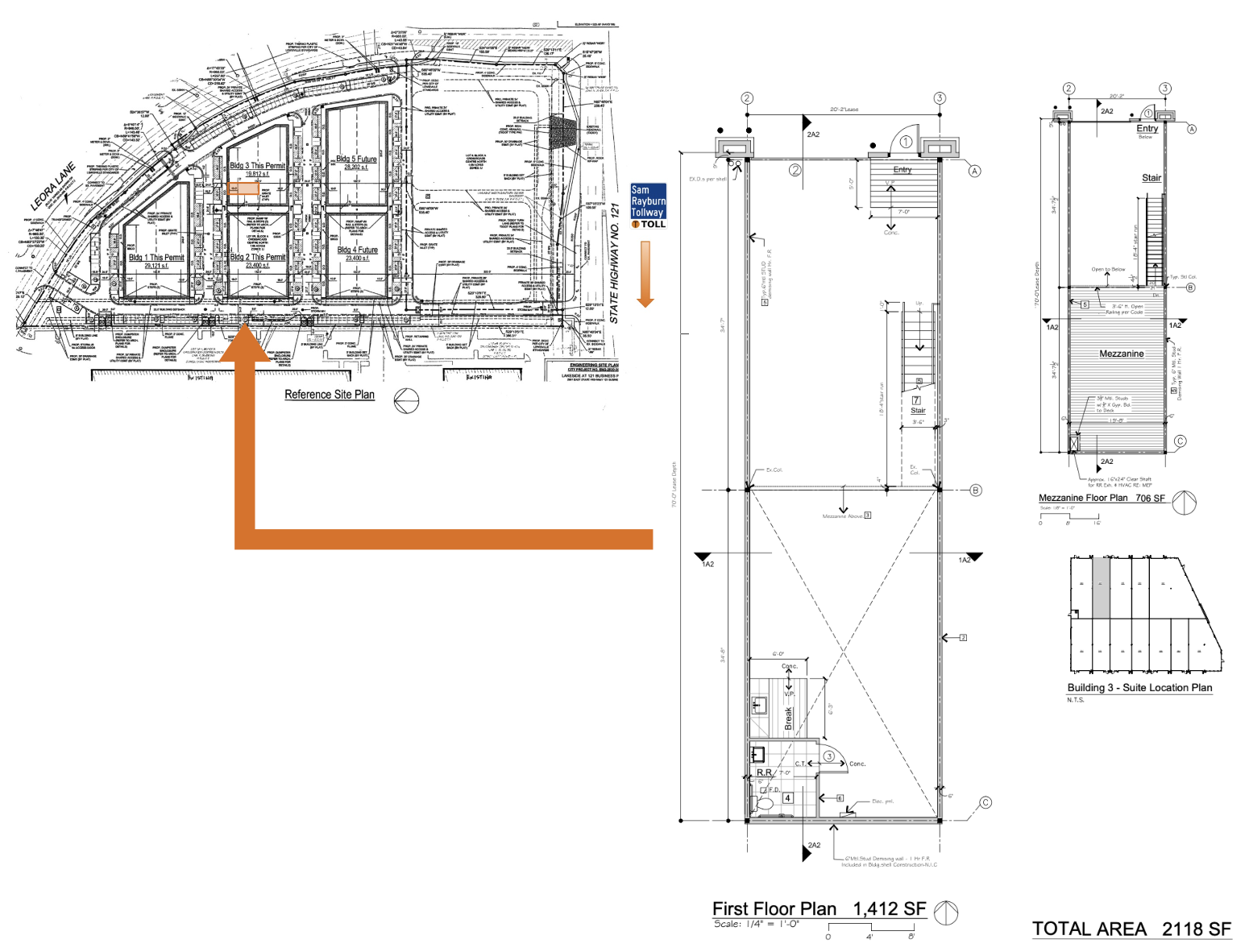 Leora & ST HWY 121 Ln, Lewisville, TX for lease Floor Plan- Image 1 of 1